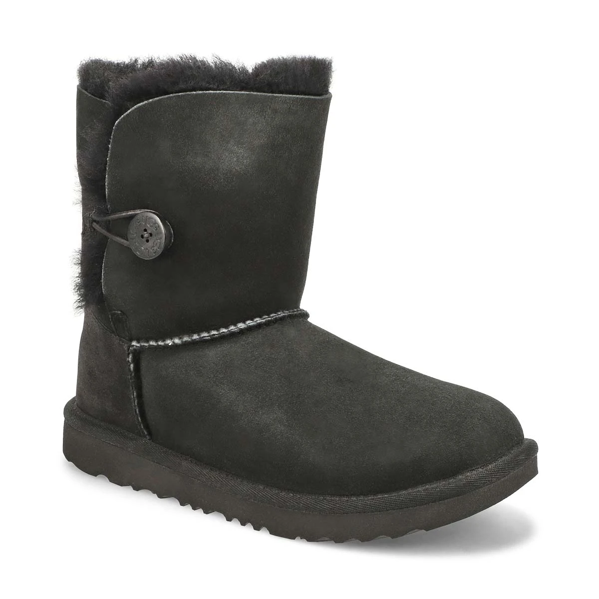UGG Girl's Bailey Button II Sheepskin Boot -