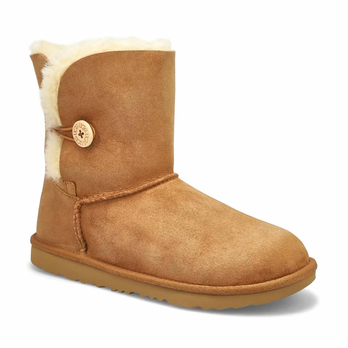 UGG Girl's Bailey Button II Sheepskin Boot - - Image 2
