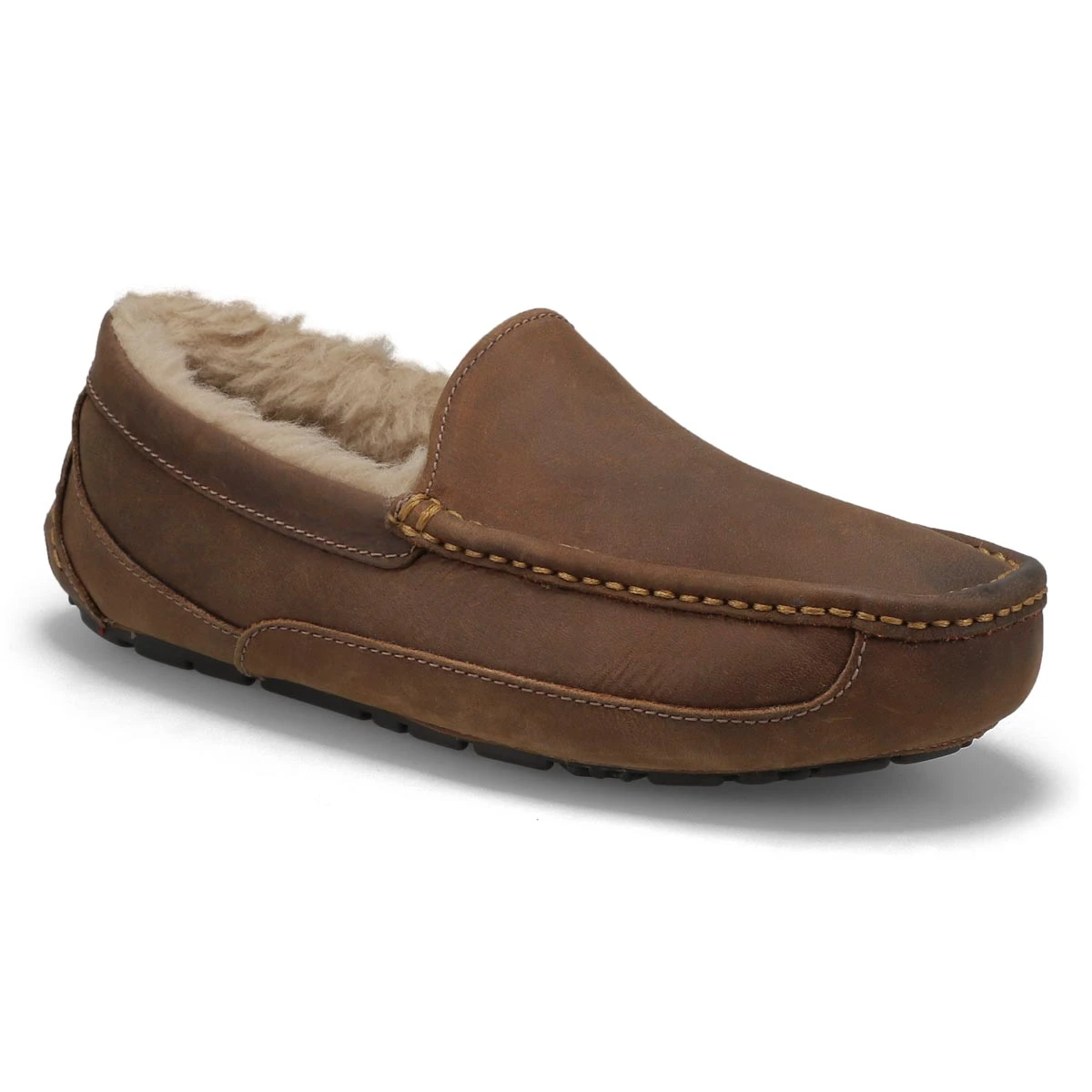 UGG Men's Ascot Sheepskin Slipper - Grey - Image 3