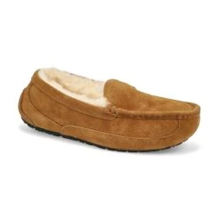 UGG Kids' Ascot Sheepskin Slipper - Chestnut