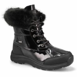 UGG Women's Adirondack III Patent Boot - Blac