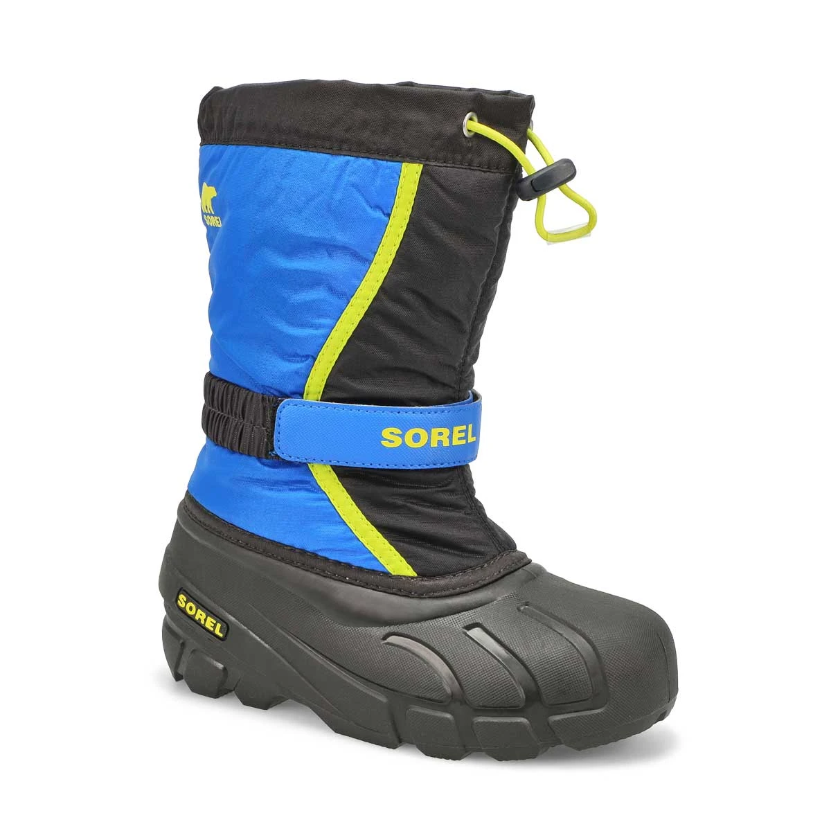 Sorel Kids' Flurry Winter Boot - Black/Grey - Image 2