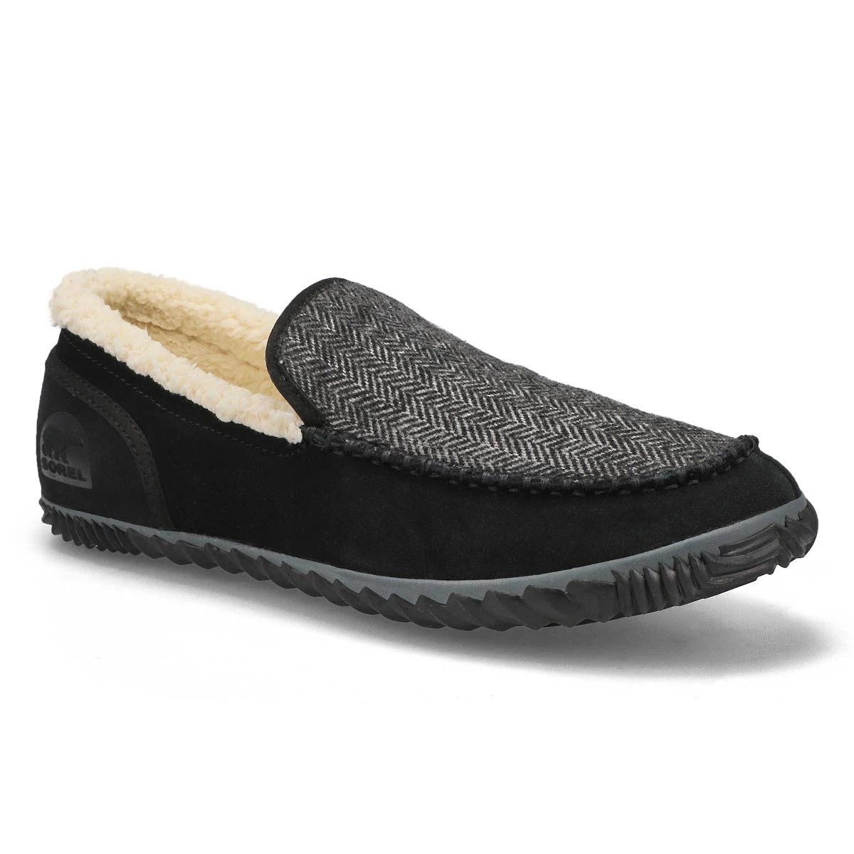 Sorel Men's Dude Moc Slipper - Quarry - Image 3