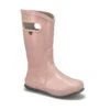 Bogs Girls' Glitter Rain Boot - Rose Gold