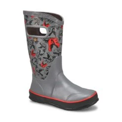 Bogs Boys' Cool Dinos Waterproof Rain Boot -