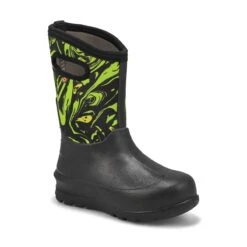 Bogs Boys' Neo Classic Spooky Winter Boot - B
