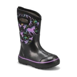 Bogs Girls' Classic II Unicorn Awesome Boot -