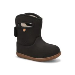 Bogs Infants' Baby Bogs II Solid Boot - Black