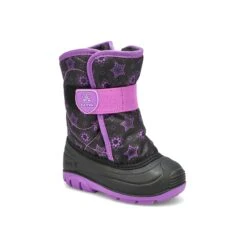 Kamik Infants' SNOWBUG 4 Purple Waterproof Wi